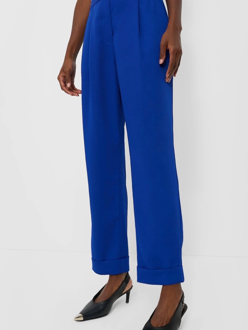 Tuckernuck Wide-Leg Pants in Cobalt Sapphire Blue